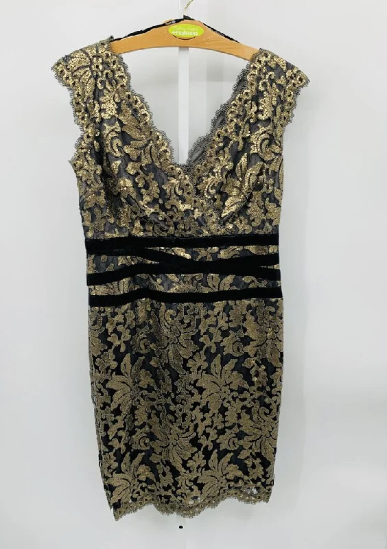Tadashi Shoji Formal Dress Gold 16