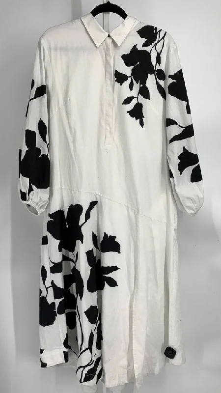 Maeve Dress White/Black XL