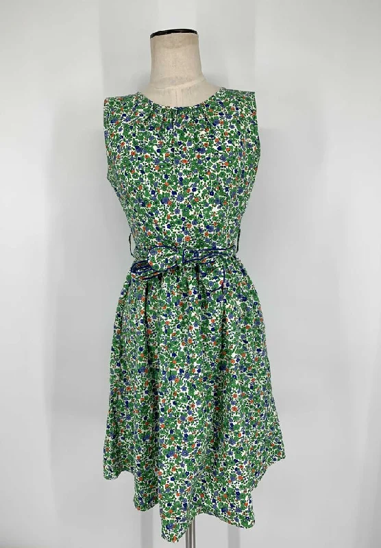 Kayce Hughes Dress Green/Coral 6