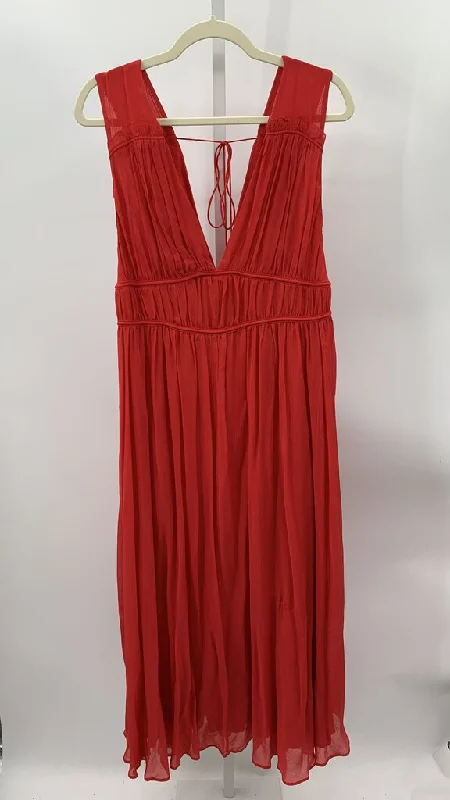 Banana Republic Dress Red L