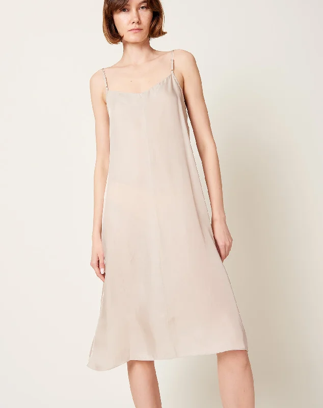 Inner Camisole Dress in Beige
