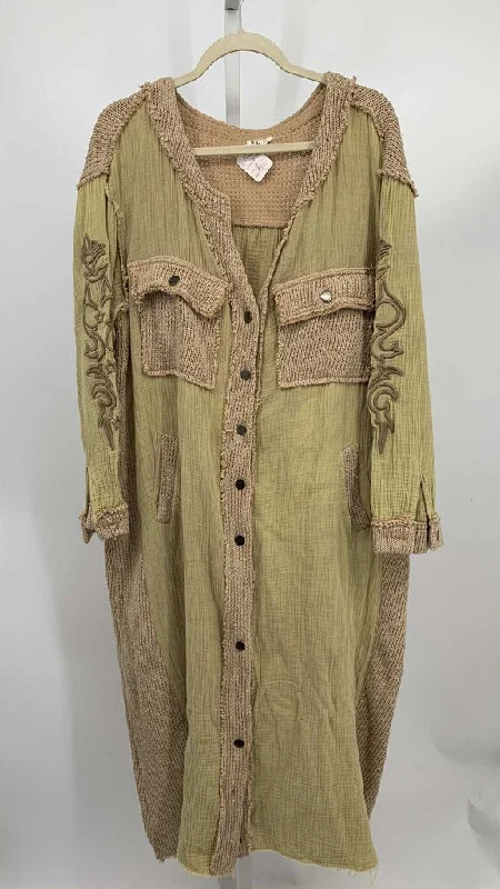 Pol Dress Beige/Celery M