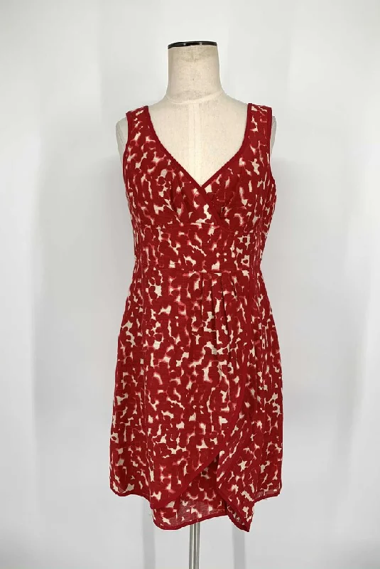 Nanette Lepore Dress Red/White 8