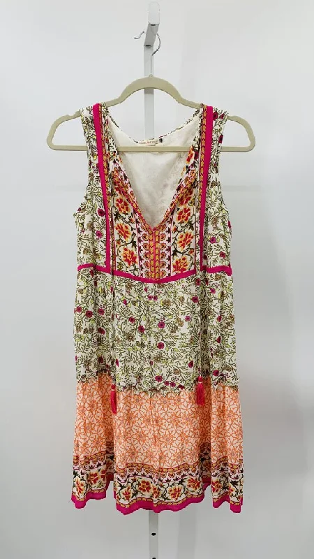 Chelsea & Violet Dress Pink/Green XS