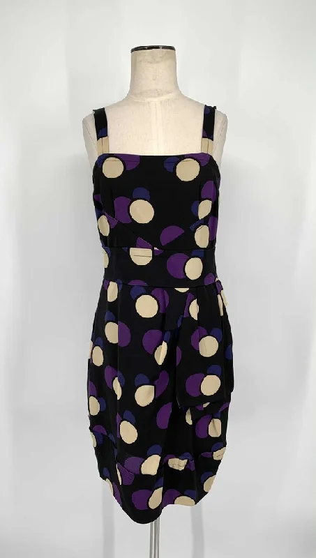 Marc: Marc Jacobs Dress Ivory/Purple/Black 6