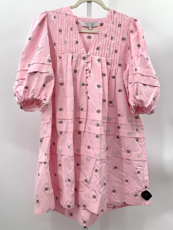 Hunter Bell Dress Pink/Red L