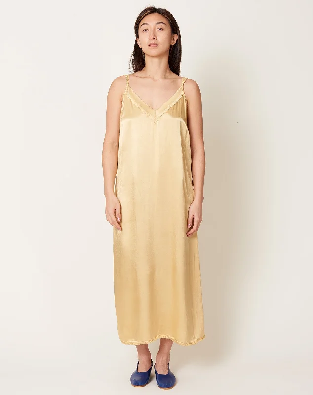Mino Slip Dress in Butter