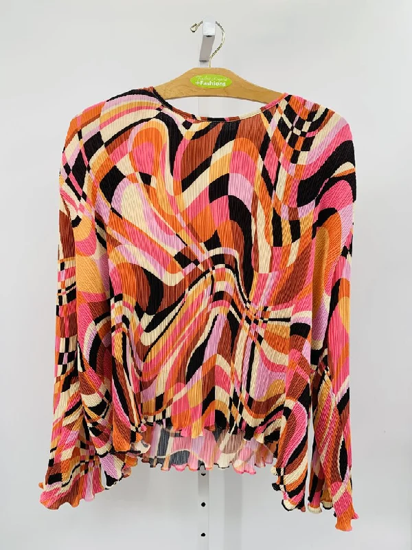 Never Fully Dressed Top Plus Orange 24