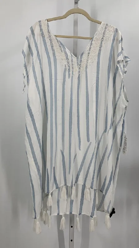 Subtle Luxury Dress Blue/White M/L