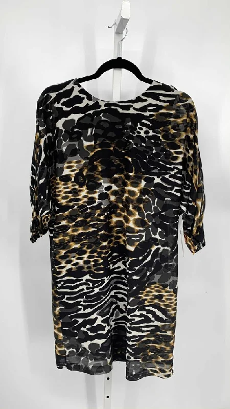 Trina Turk Dress Black/White S