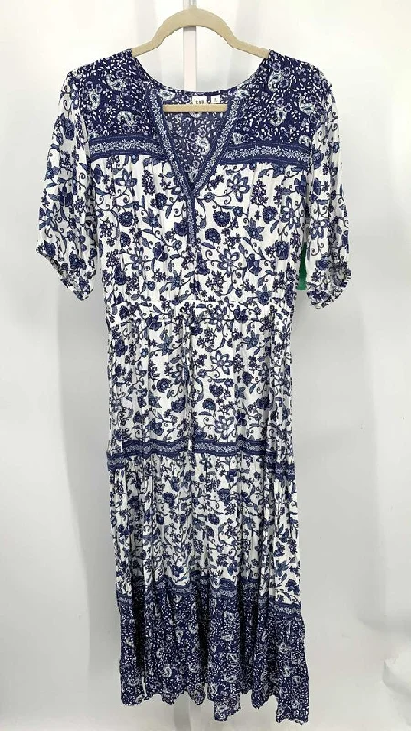 Gap Dress Blue/White M