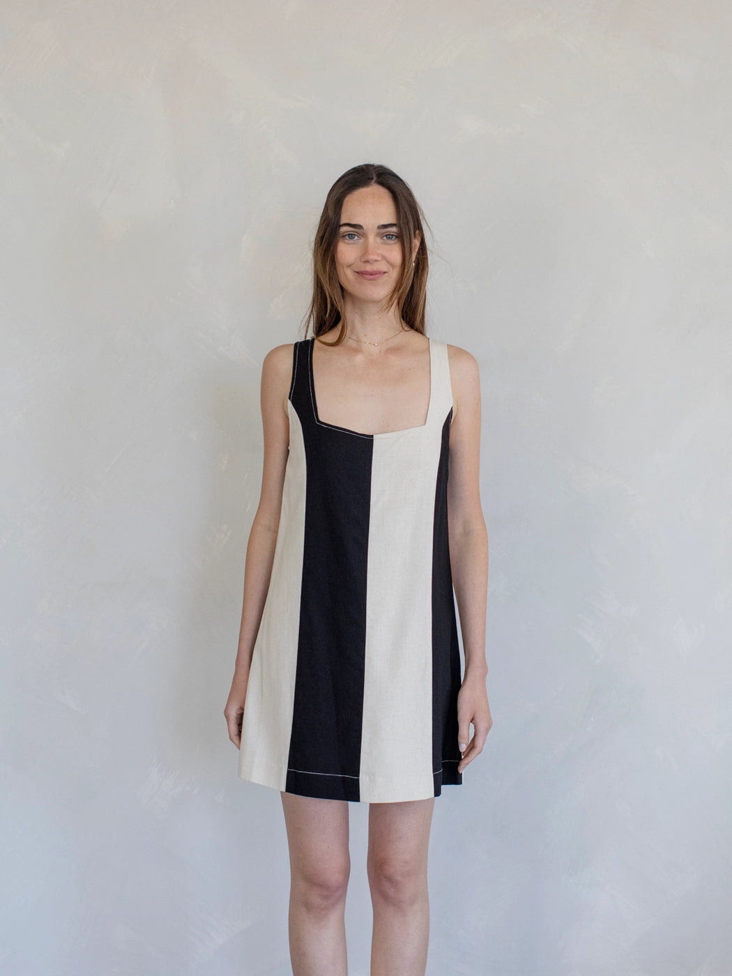 Things Between - Chelsea Dress | Natural & Black