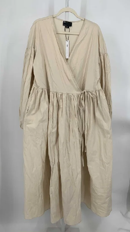 Asos Edition Dress Sand 14