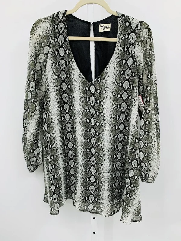 Show Me Your Mumu Dress Grey M