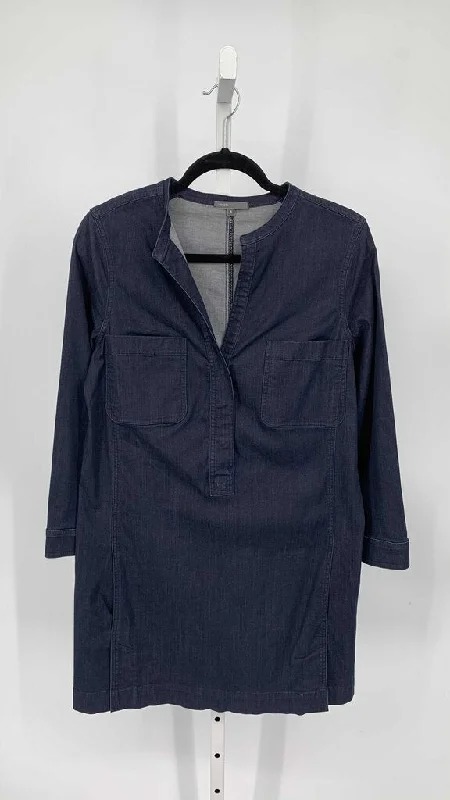 Vince Dress Dark Chambray 6