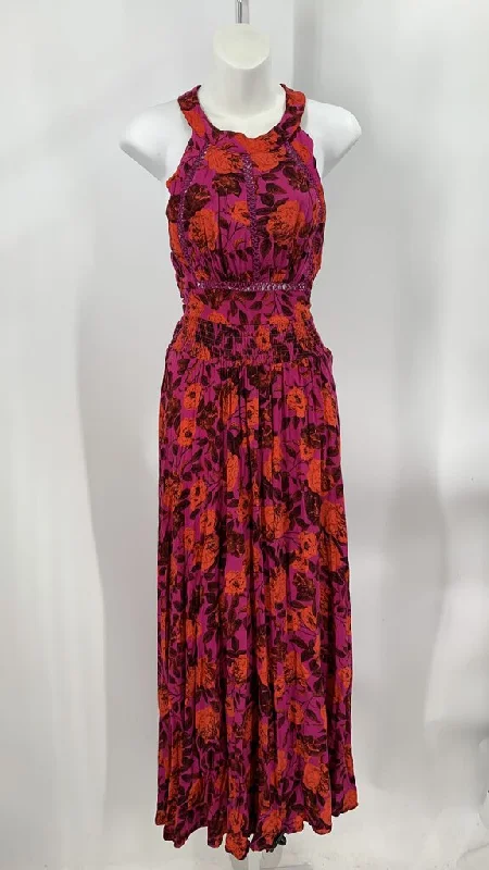 Abel The Label Dress Red/Fuchsia M