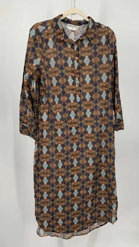One Season Dress Brown/Slate M
