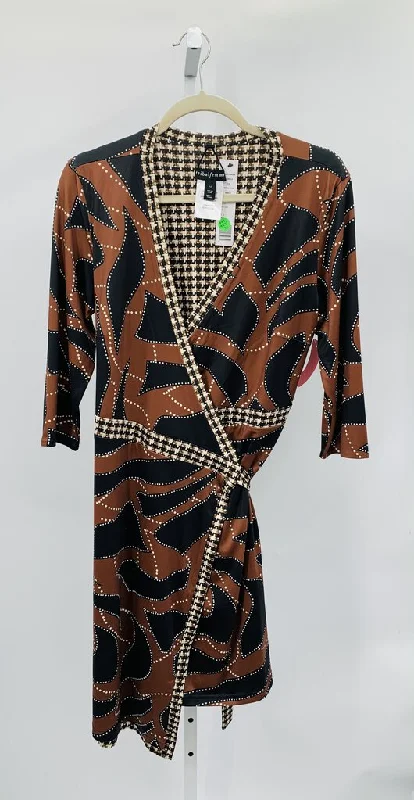 Tribal Femme Dress Brown S