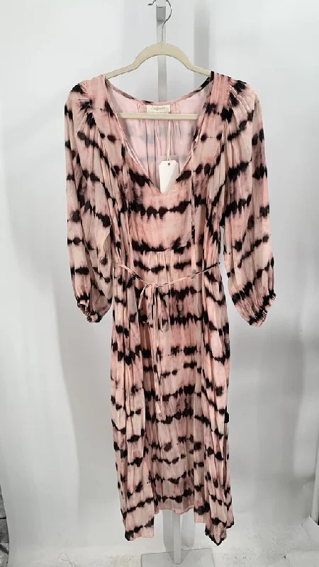 Auguste Dress Pink/Black M