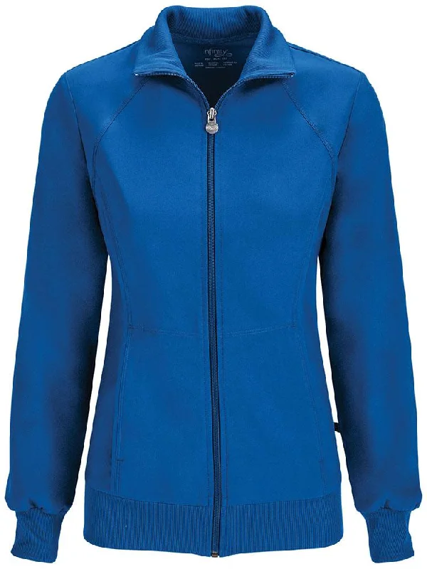 Infinity Women's Antimicrobial Warm Up Jacket | Royal