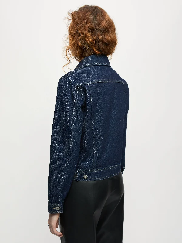 Denim Trucker Jacket | Indigo