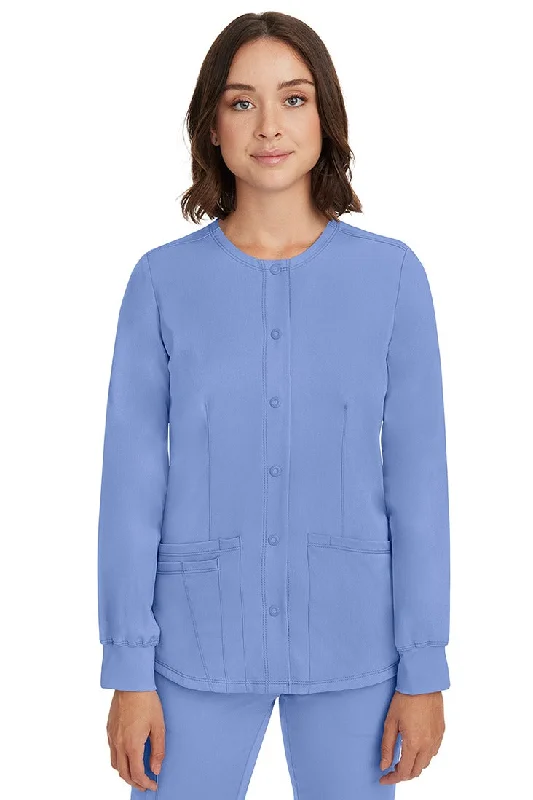 HH-Works Women's Megan Snap Front Scrub Jacket | Ceil