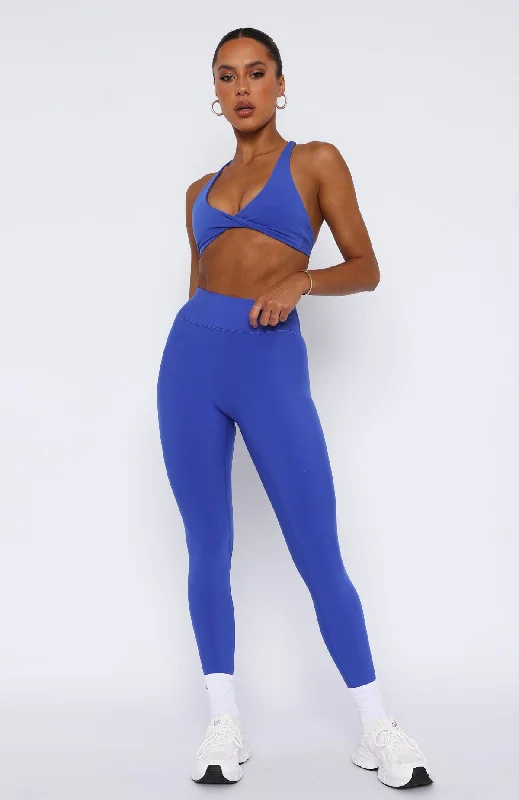 Intensity Scrunch Leggings Cobalt