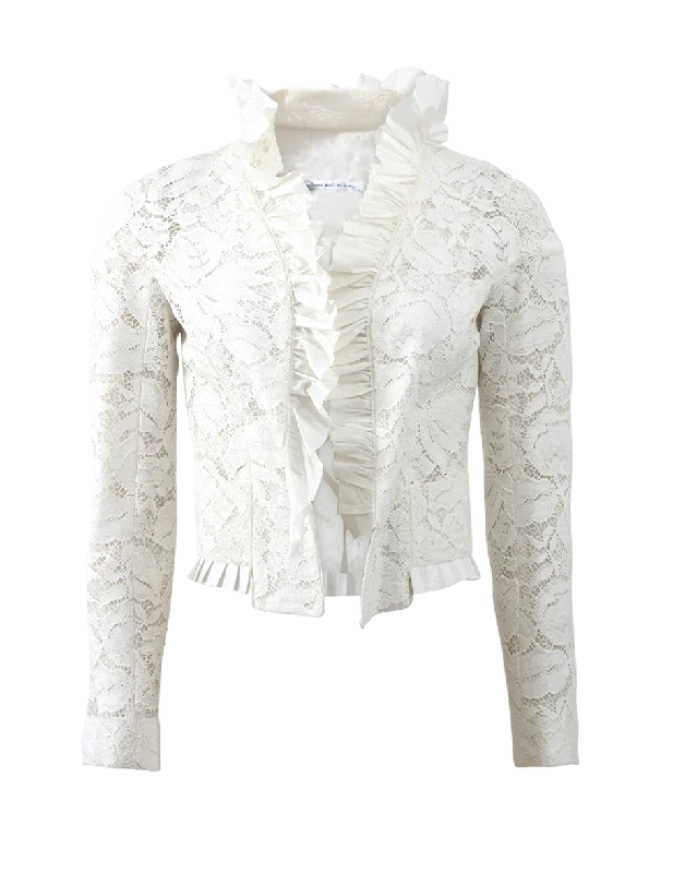 Lace Ruffle Jacket