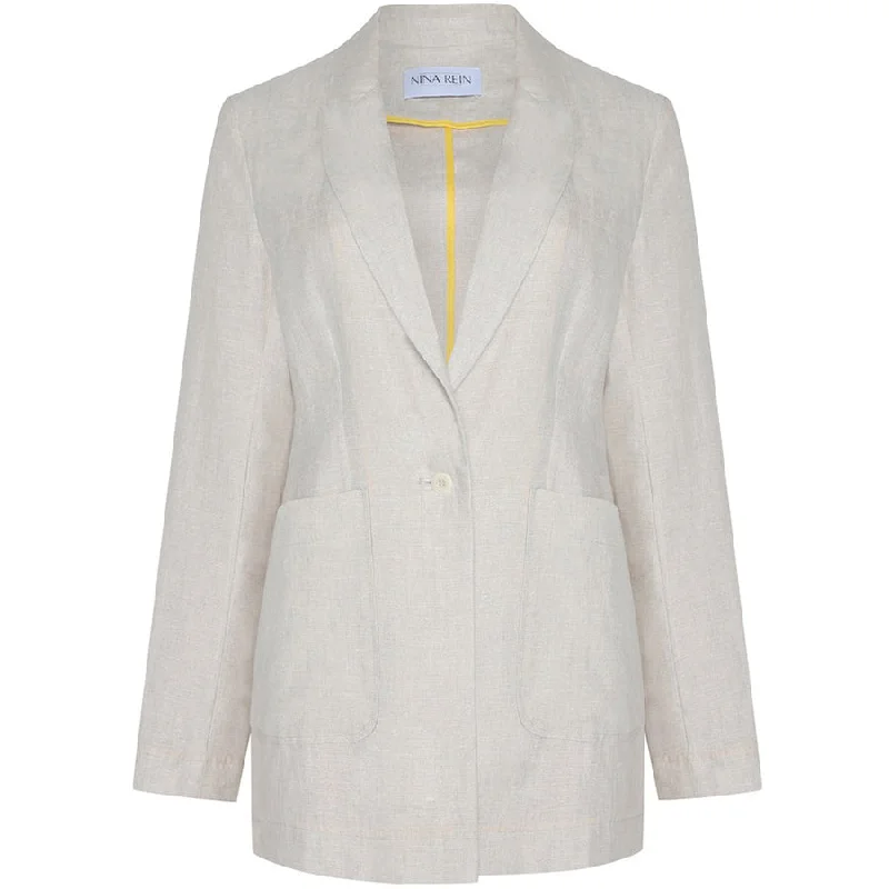 ORGANIC LINEN BLAZER