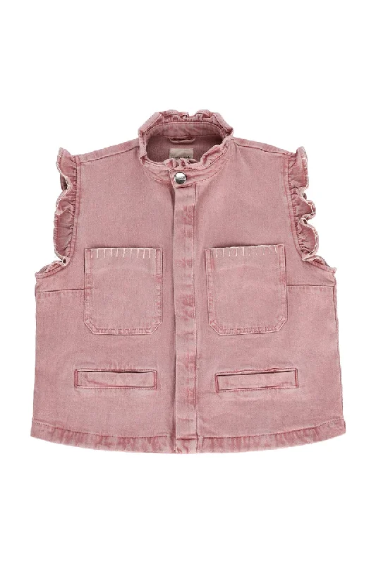 seventy + mochi Pablo Waistcoat Dusty Rose