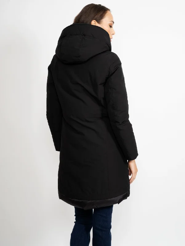 Parka Weoka in Ottoman Nero