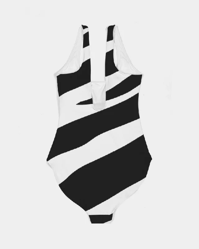 AKH Zebra Women's One-Piece Swimsuit