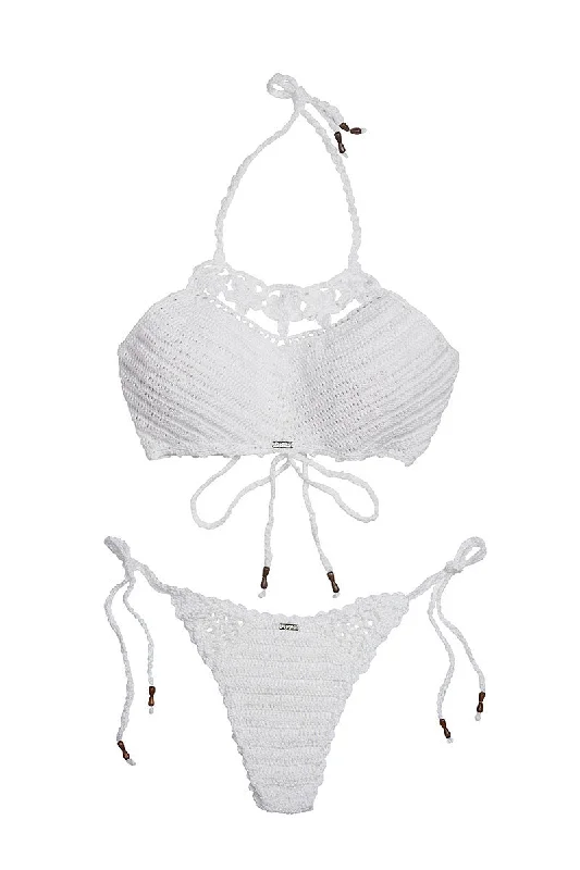 BIKINI SET CARAO PASIFLORA - WHITE