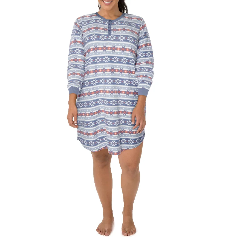 Carisma Women's Plus Crew Neck Sleepshirt