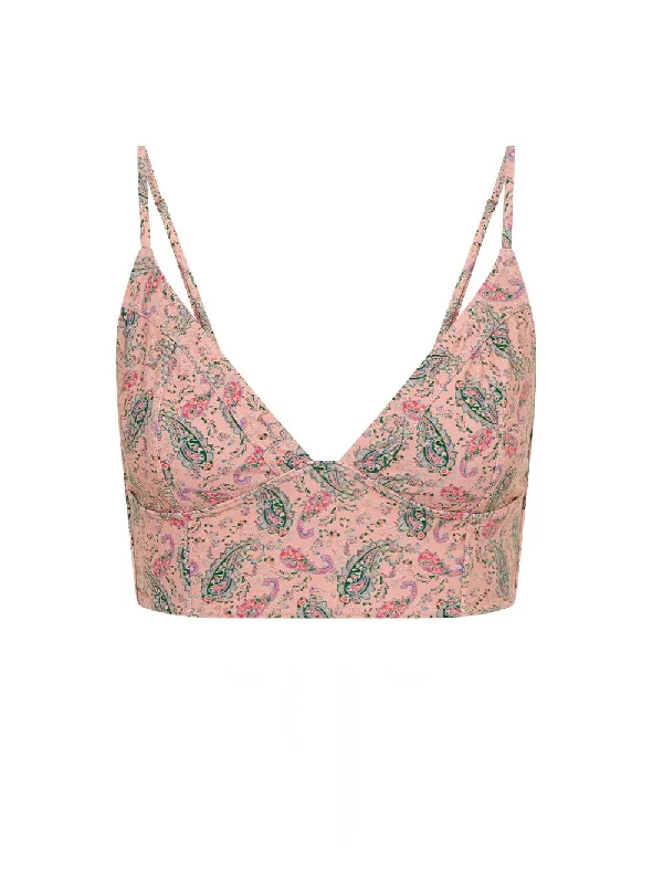 Isha Panelled Bikini Top