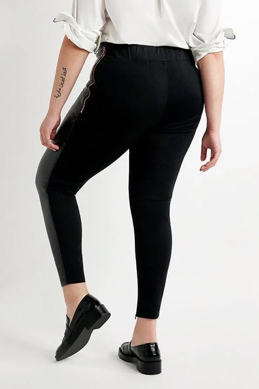 See Rose Go Vegan Leather Leggings