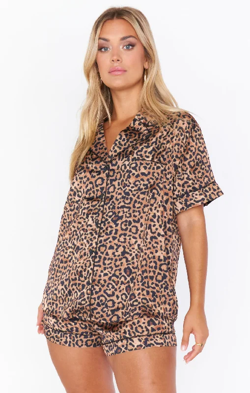 Slumber PJ Set ~ Wild Cheetah