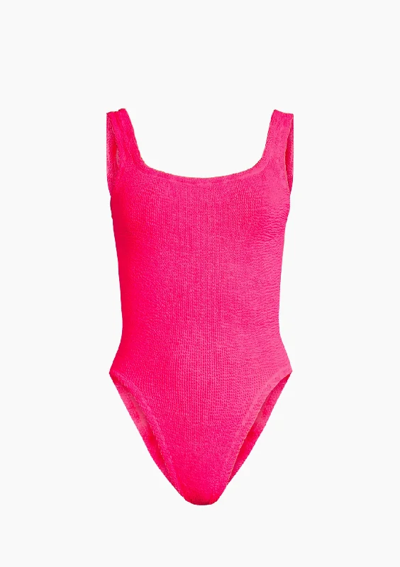 Square Neck Hot Pink