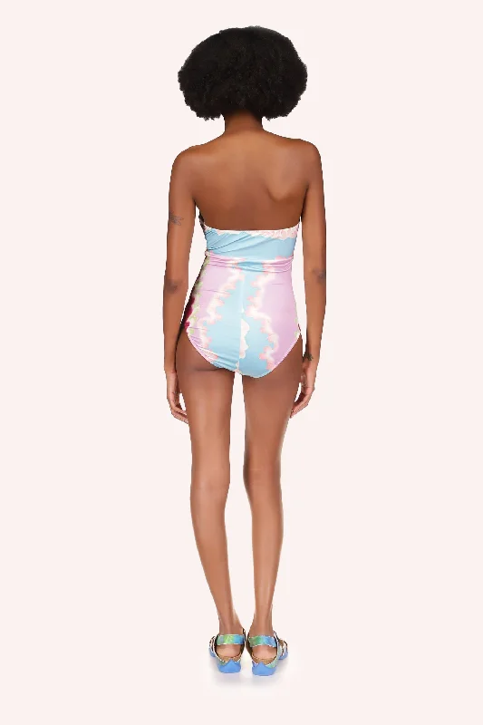 Wavy Clouds Bathing Suit