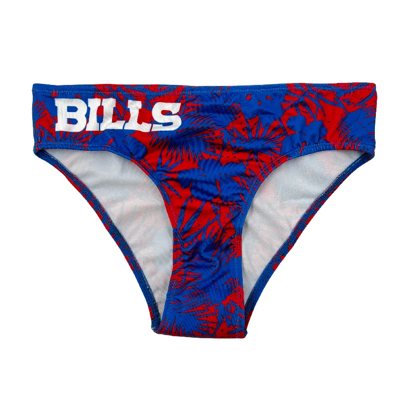 Women's Buffalo Bills Floral Bikini Bottom