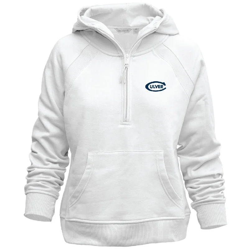 Womens Culver-C Asana Half Zip - White