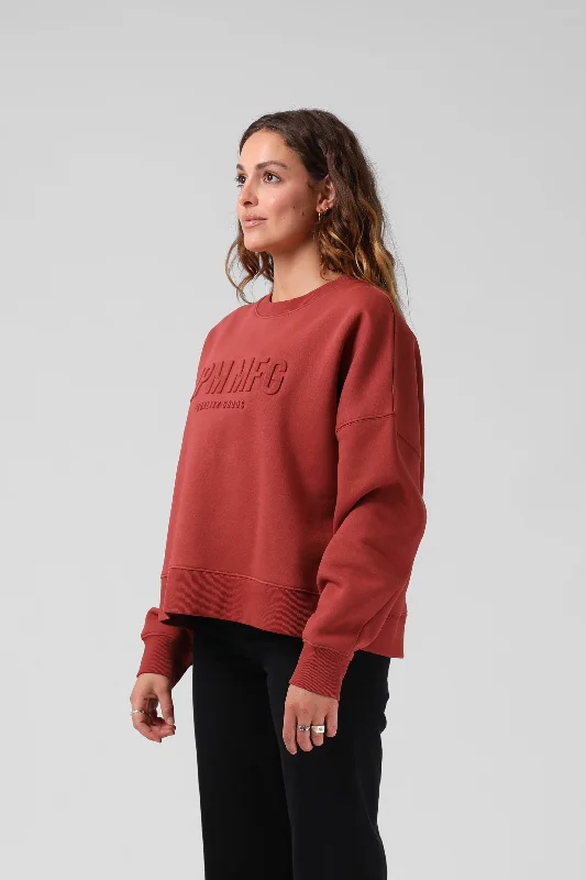 Boss Slouch Crew  - Fader Red