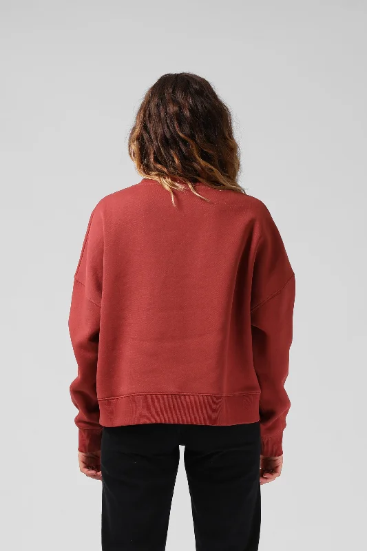 Boss Slouch Crew  - Fader Red