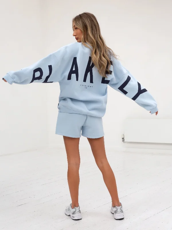 Isabel Oversized Jumper - Powder Blue