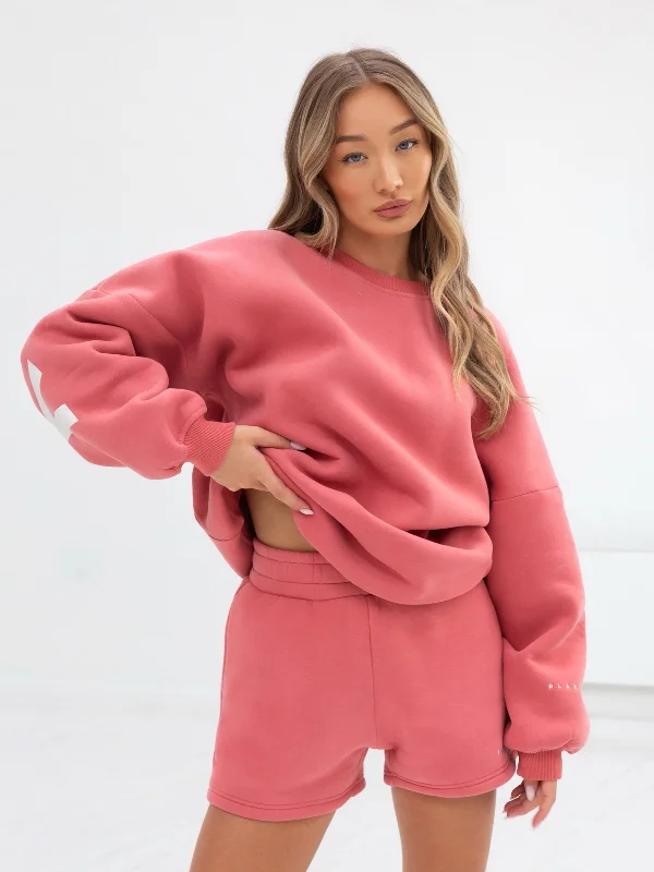 Isabel Oversized Jumper - Sunrise Coral