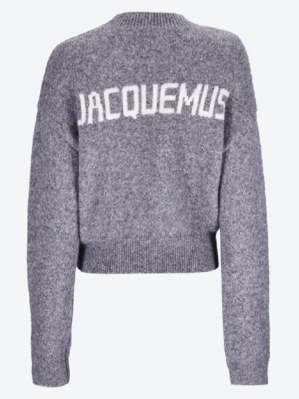 La maille jacquemus sweater