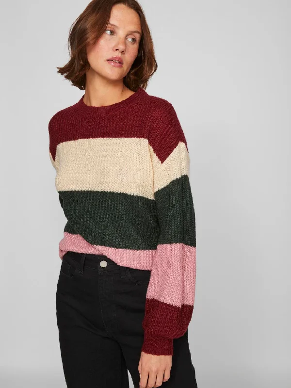 VIRITA Pullover - Cabernet