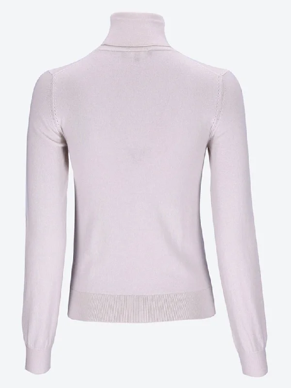 Dolcevita neo piuma turtleneck