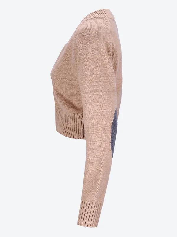 Wool cashmere cardigan