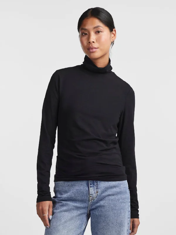 PCSIRENE Pullover - Black